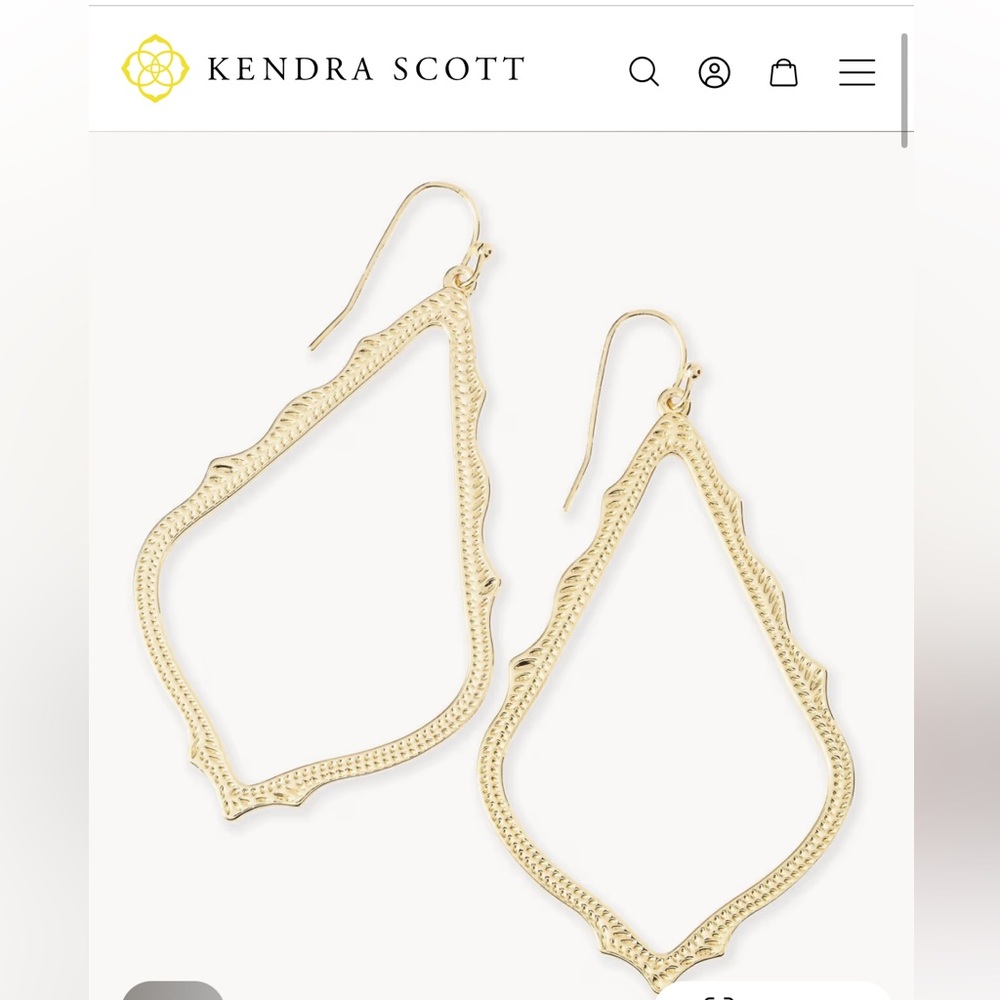 Kendra Scott: Sophee Drop Earrings in Rose Gold
